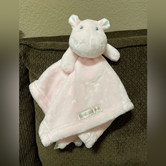 Blankets And Beyond Toys New Blankets And Beyond Pink Hippo Lovey